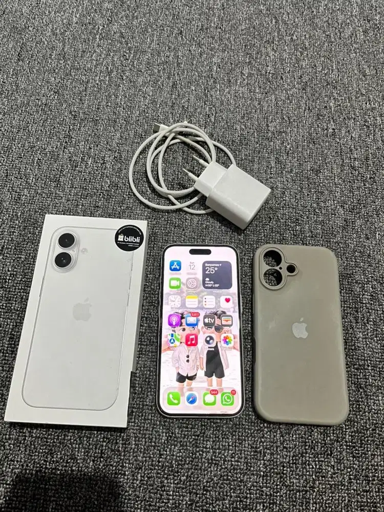 Iphone 16 256 GB White Garansi Resmi Indonesia