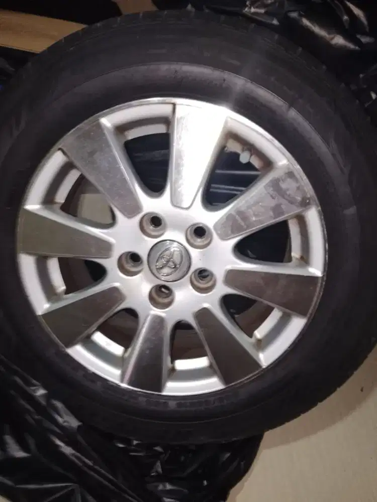 jual velg 16 ori camry dengan ban 75%