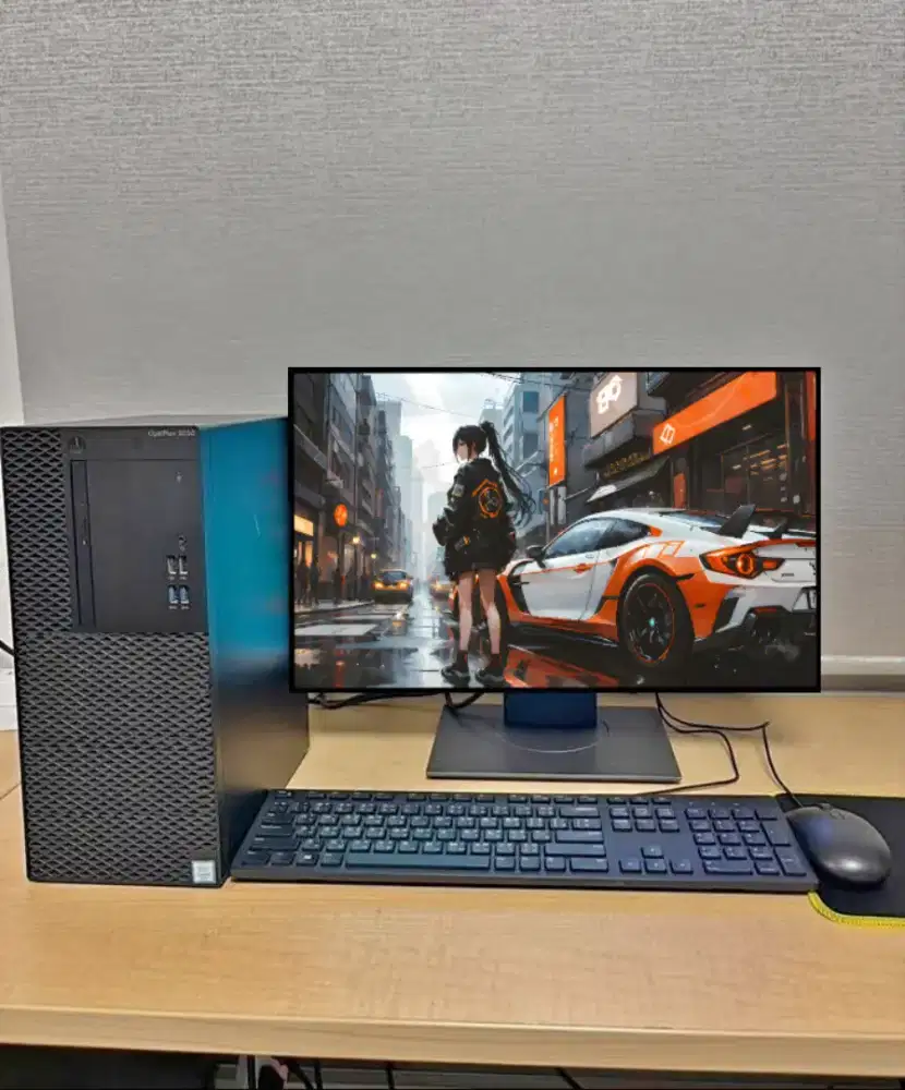 PC GAMING FULSET + LCD + RAM 8 GB + VGA 1 GB + HD 500 GB + GAMES APP