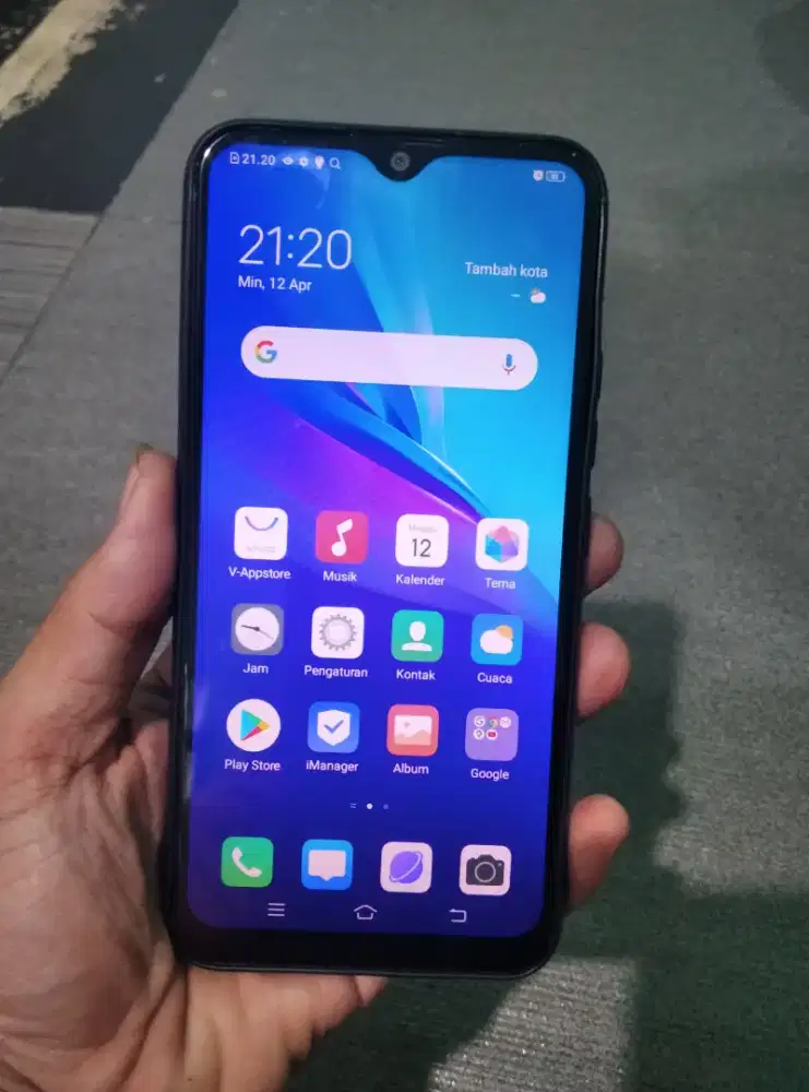 Vivo y12i snapdragon 439 ram 3/32 600 net
