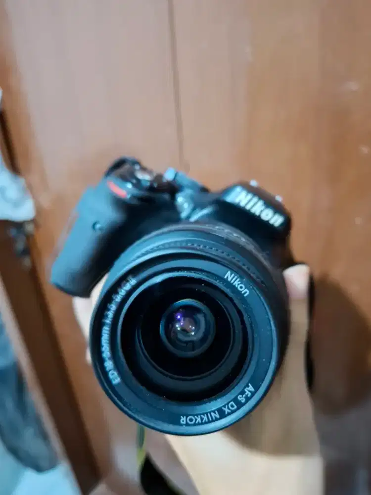 Nikon d5200 original  + lensa 55mm