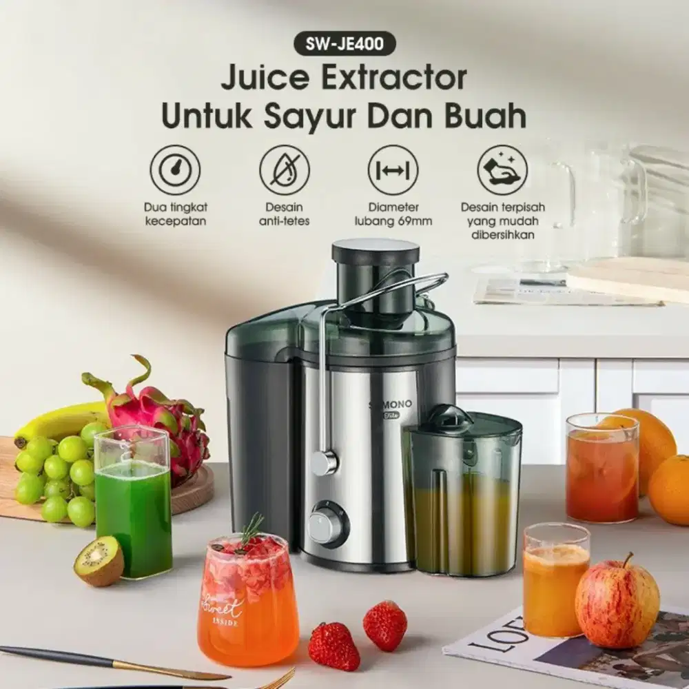 samono juicher untuk yg mau hidup sehat