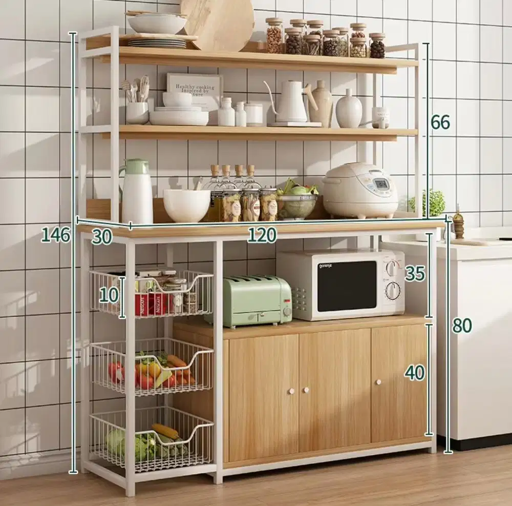 Rak Dapur/Lemari Dapur/Kitchen Set serbaguna