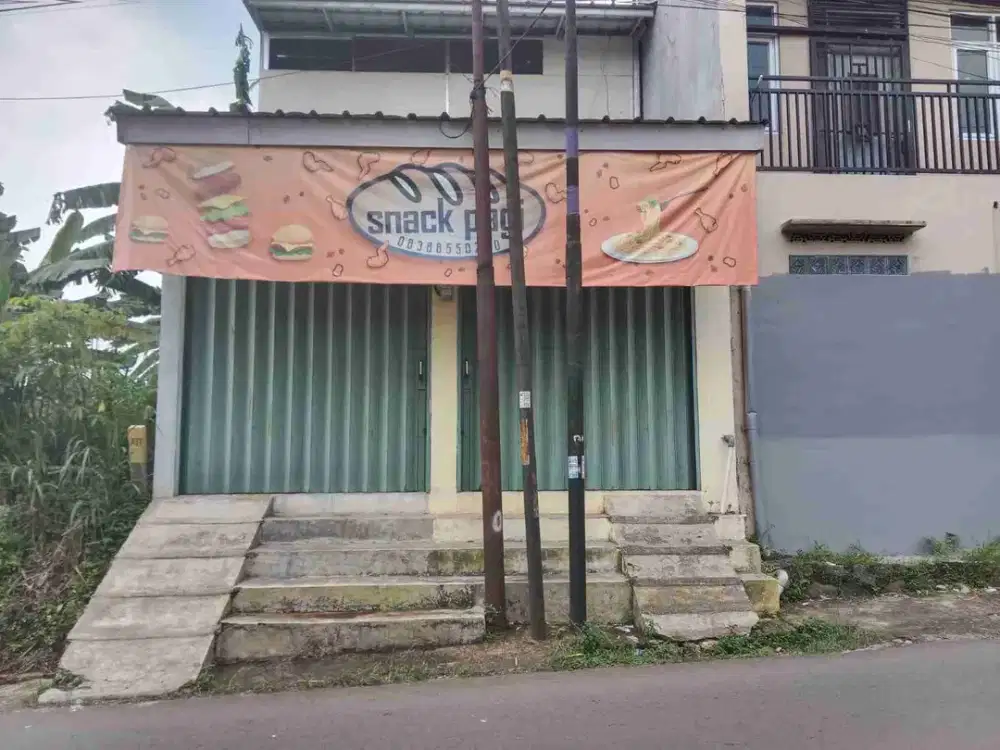 Jual 2 Kios dan Rumah Cuma 650 Juta Di Pemda Cibinong