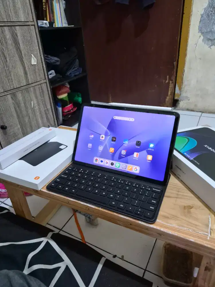Xiaomi pad 6 8/256 fullset full accessories ori keyboard dan pen ori