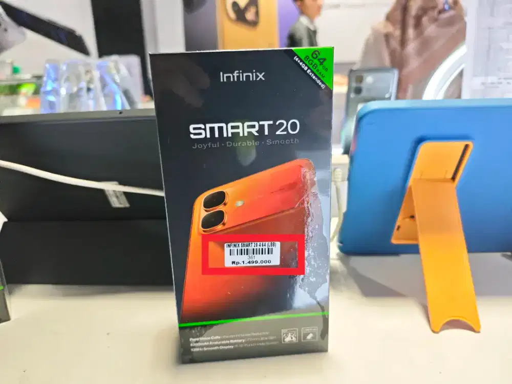 INFINIX SMART 20 RAM 4+4/64GB ATLANTIS DAHSYAT