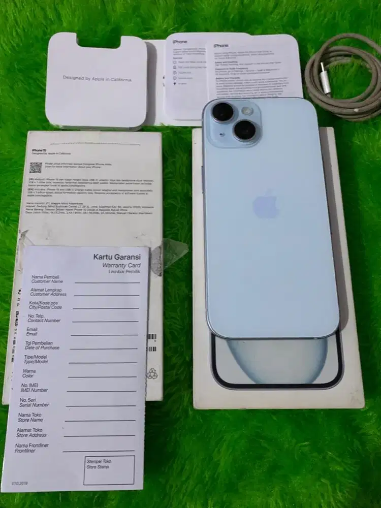 iPhone 15 256Gb Resmi iBox Fullset Original