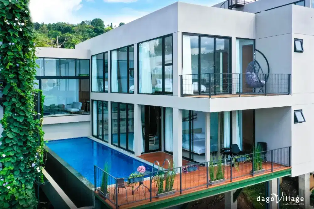 Rumah investasi Terbaik di Dago Vilage  dengan kolam renang