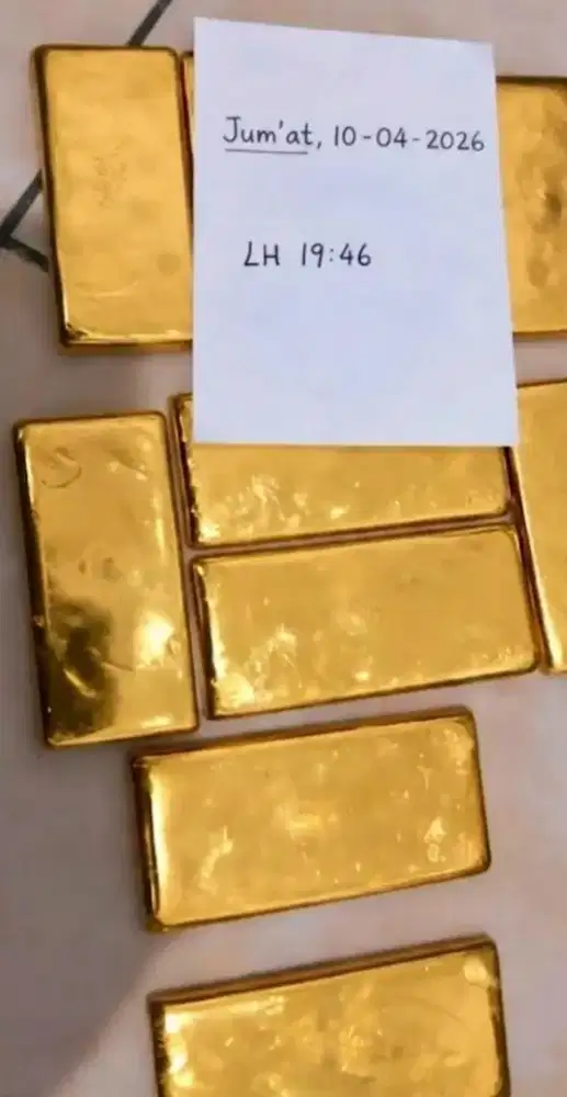 Ready emas batangan kadar 99% di surabaya