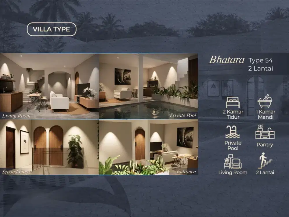 2 Lantai Private Villa akses mudah ke Taman Pintar - Hunian Eksklusif Sekaligus Mesin Passive Income