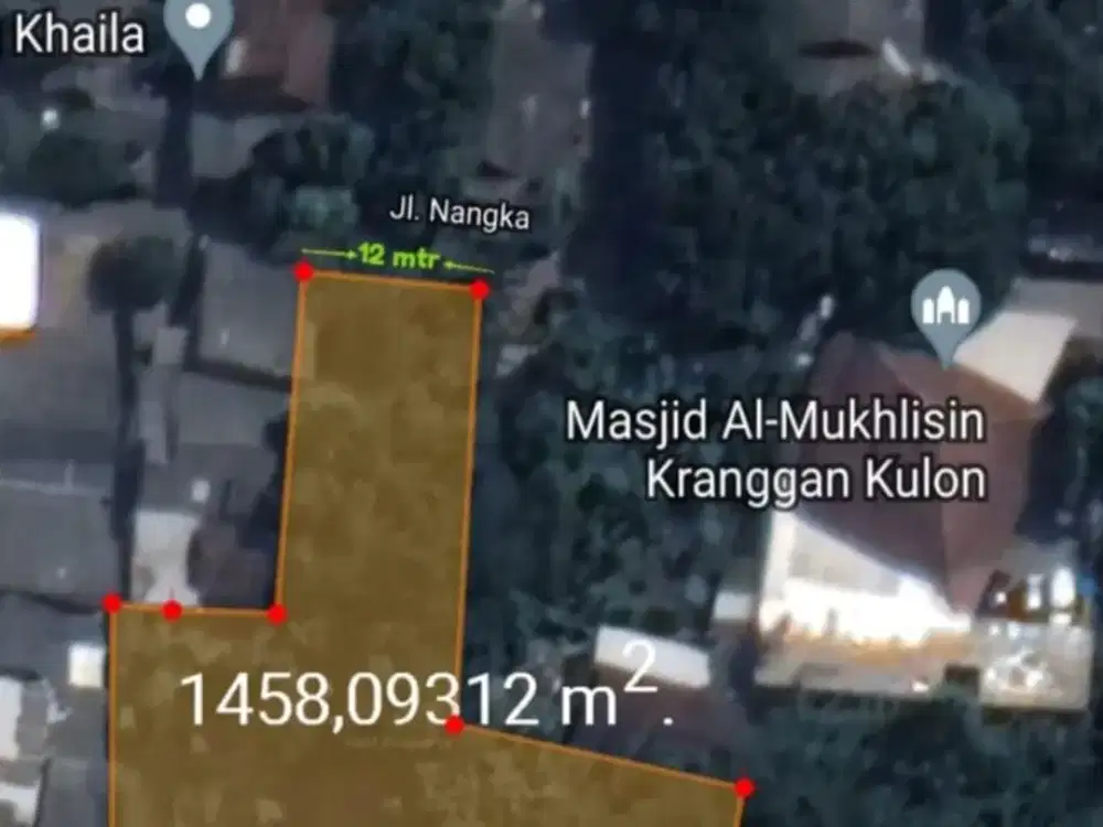 Kavling Tanah Kranggan Daerah Pemukiman dekat Jalan Utama Kranggan Raya dan Jalan Raya Transyogi