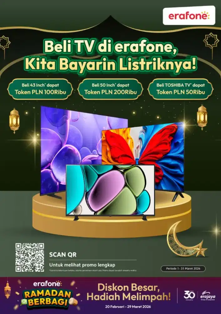 SMART TV BISA CICILAN TANPA DP