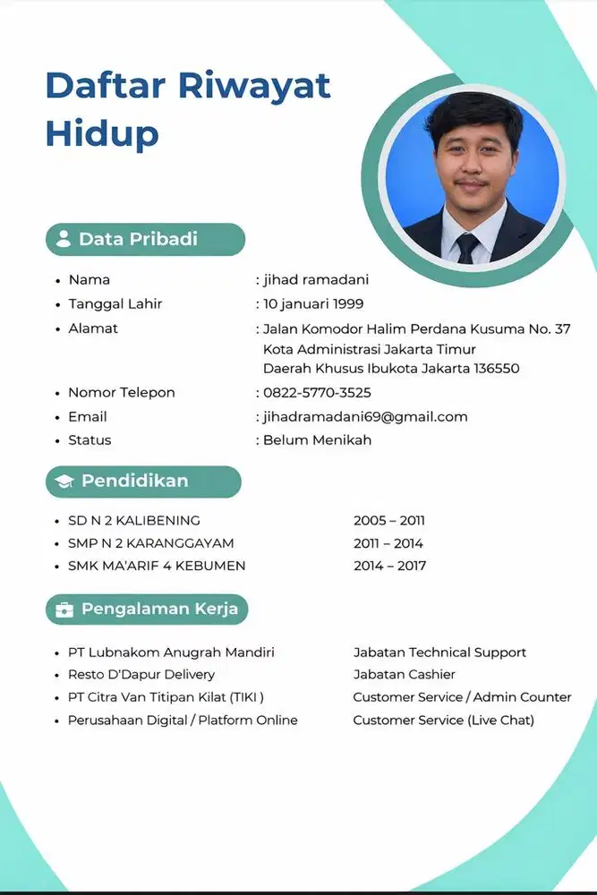 Mencari lowongan pekerjaan