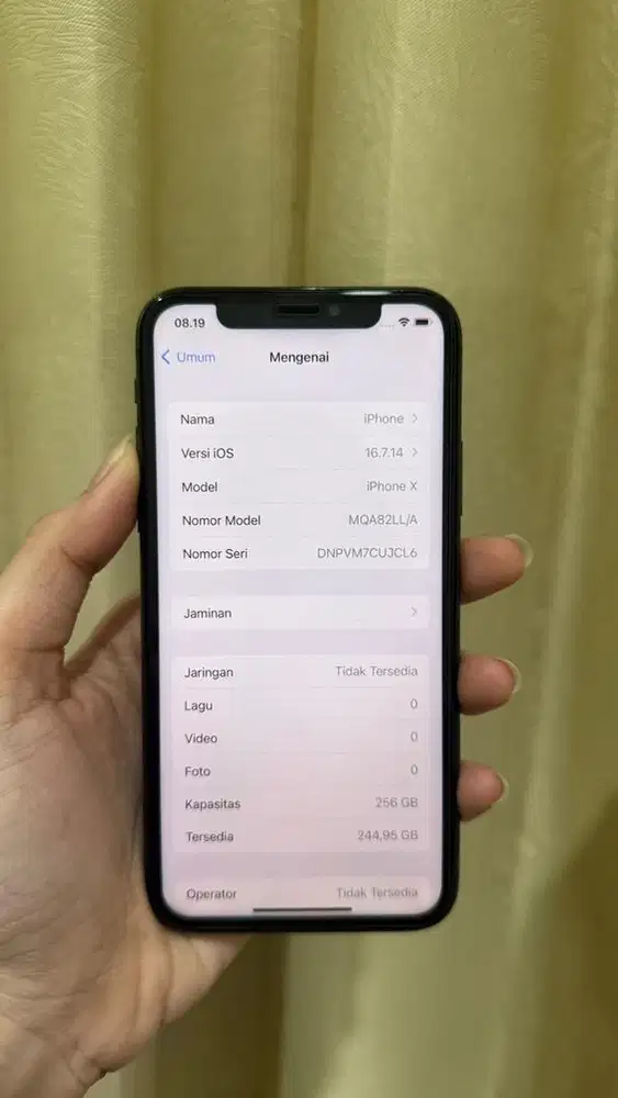 Iphone X 256gb Inter All Operator