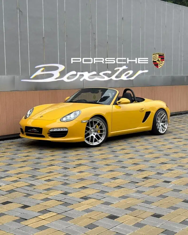Porsche Boxster PDK Facelift 2012 Yellow Full Modif