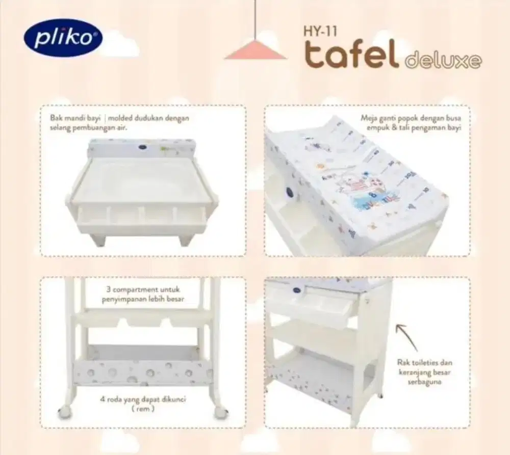 Preloved Box Mandi Bayi & Baby Tafel Murah