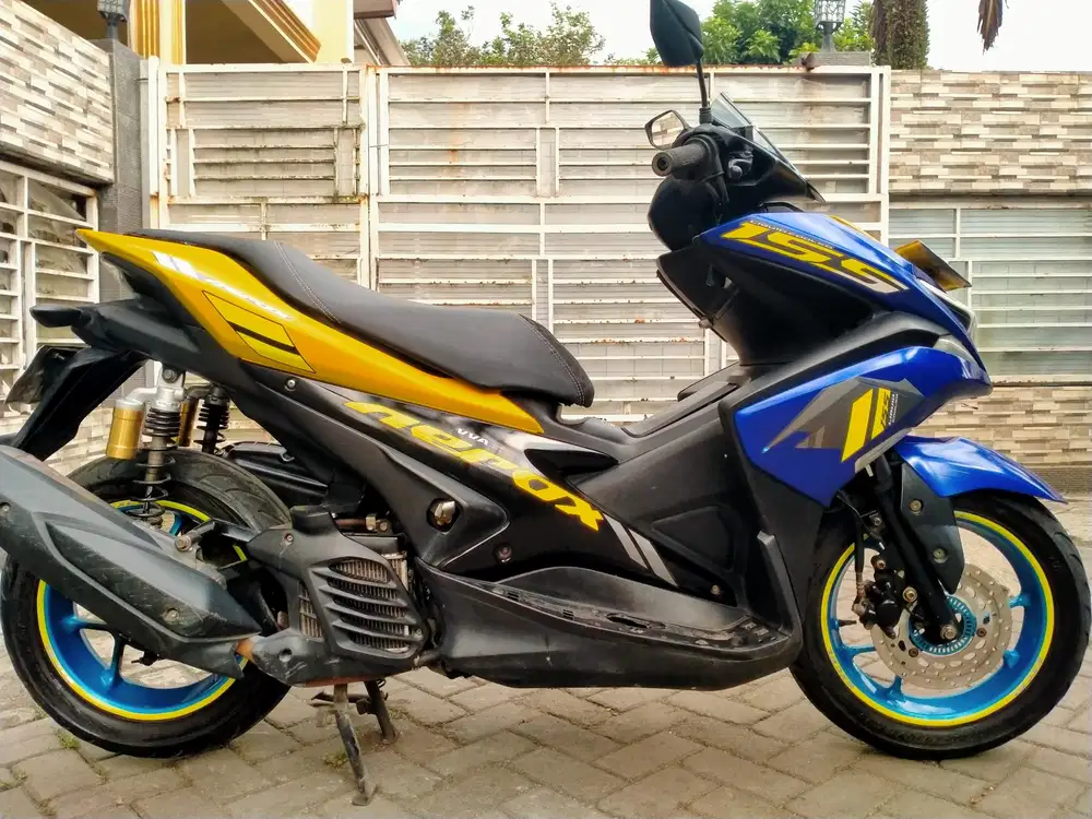 Yamaha Aerox lengkap motor sehat walafiat keterangan detail dibawah