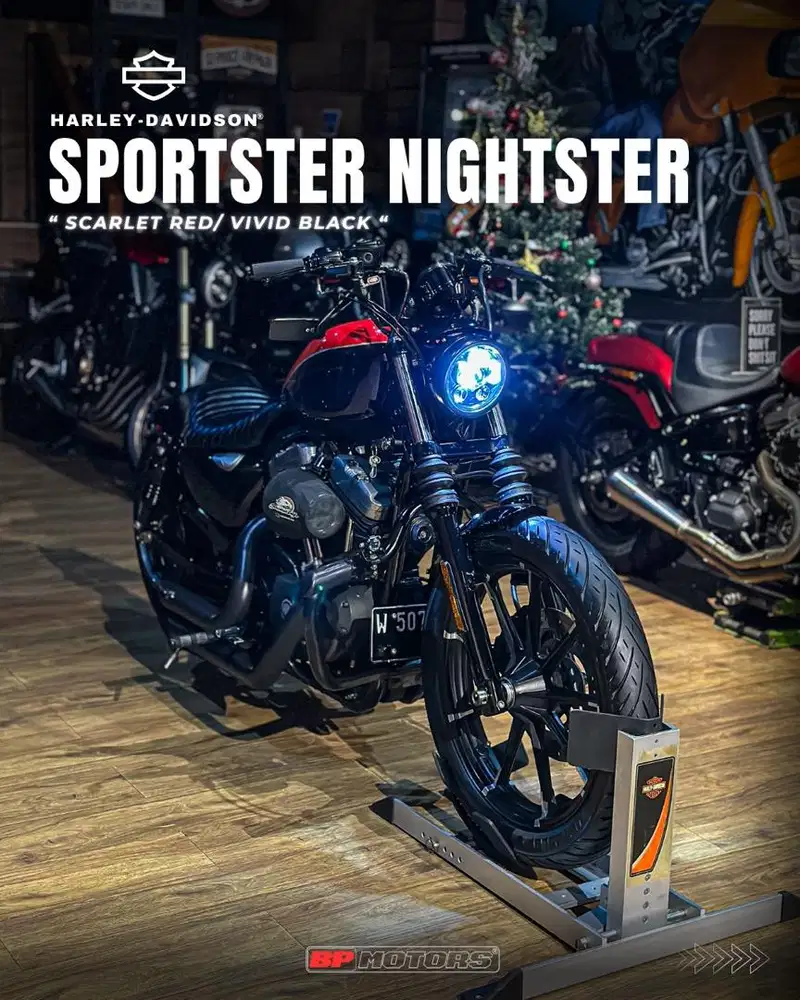 H-D Sportster Nightster 1200 FP Mabua Full Acc Hedon istimewa low odo