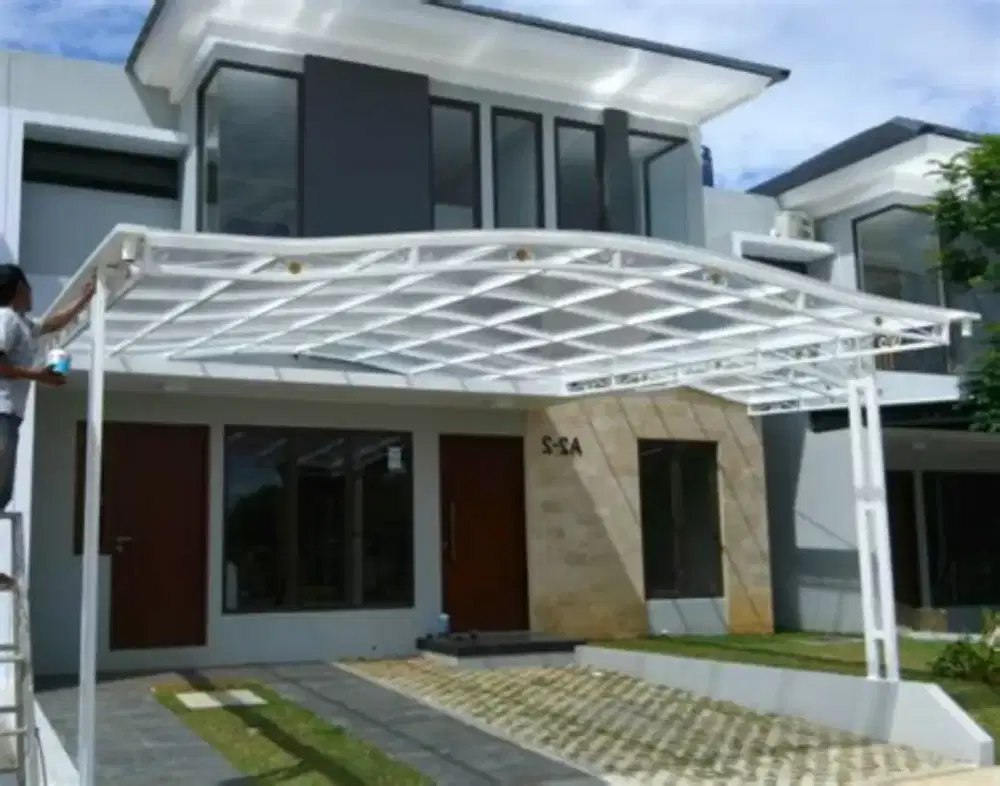 Spesialis Kanopi Baja Ringan, Hollow, dan Truss Murah Berkualitas