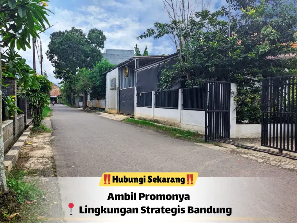 Tanah Buahbatu 125 m² – Mulai Bangun Rumah Versi Anda