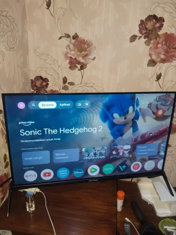 TV polytron 32 inc sudah google