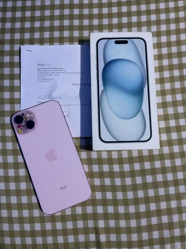 Iphone 15 plus pink ibox