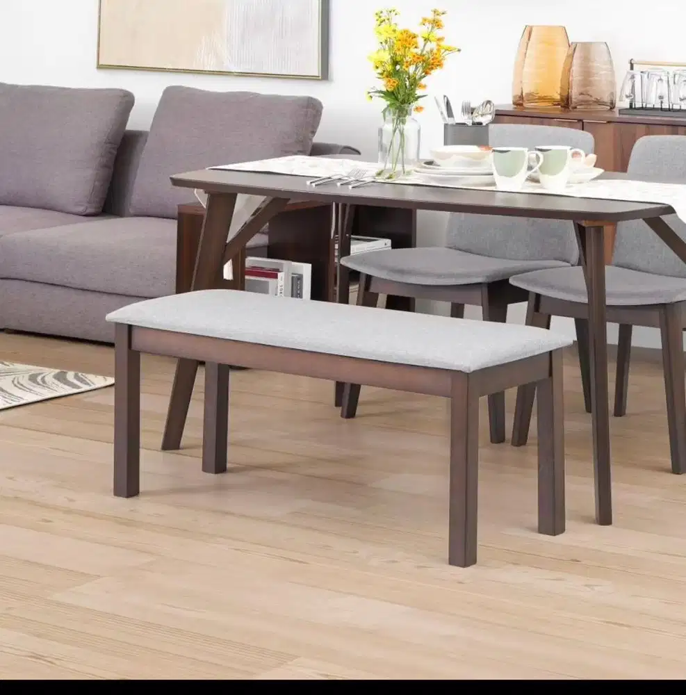 Meja makan set 4 kursi informa kayu jati