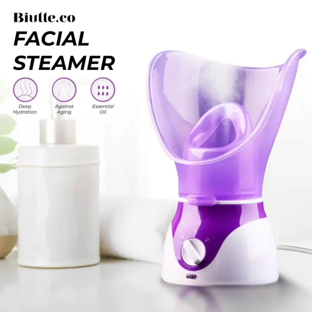 Air Humidifier Facial Steamer SPA Perawatan Wajah