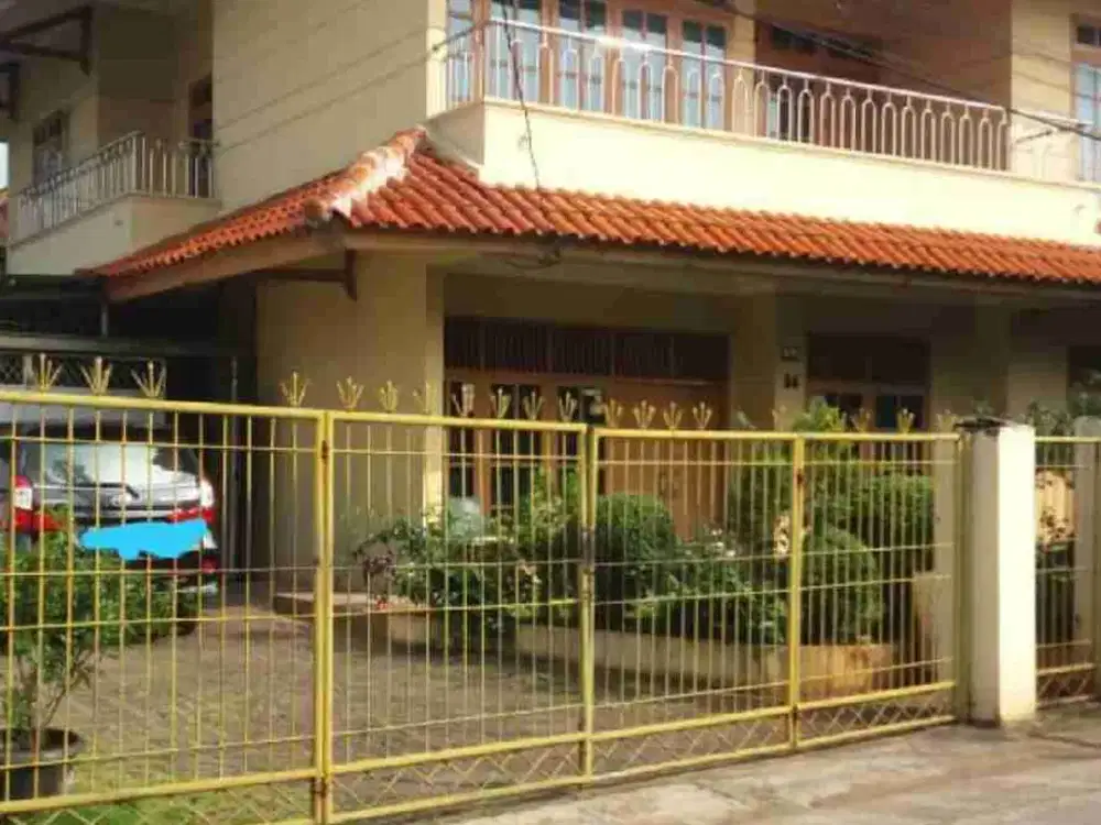 Rumah dibwh psran Bambu Apus Cipayung Jaktim 668mtr 7m nego jamin strategis