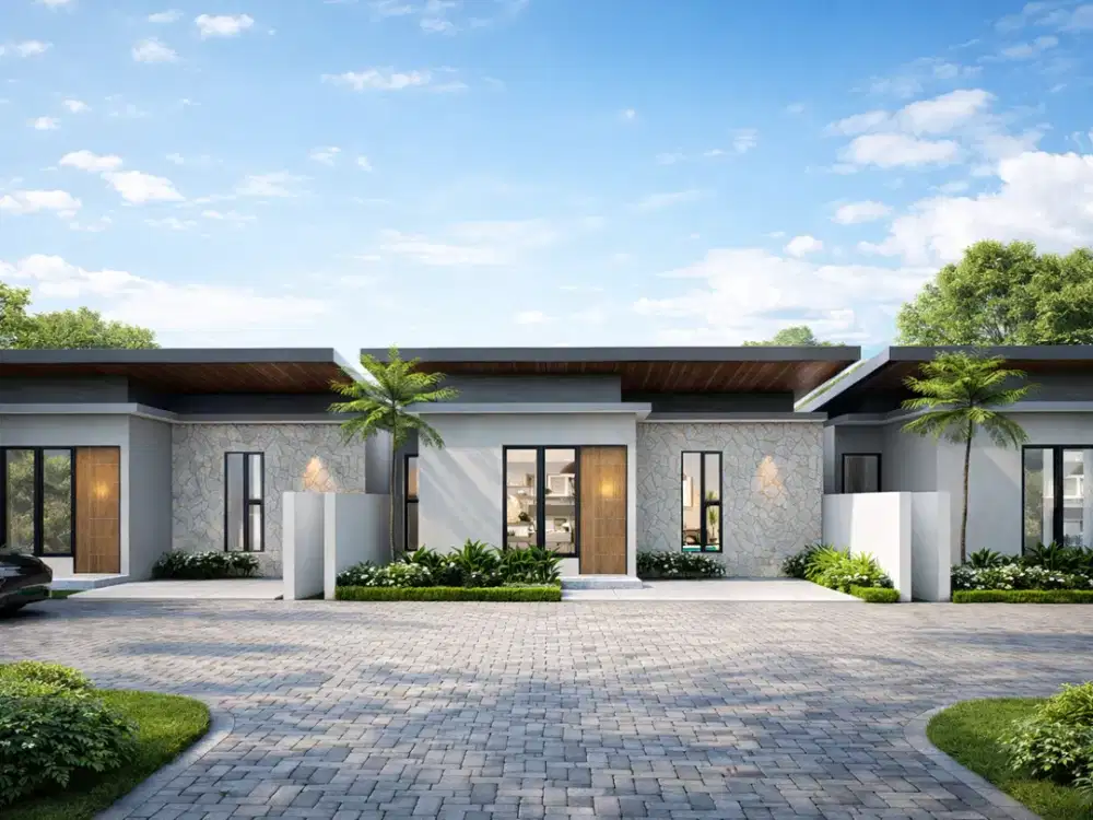 Jl kaliurang km 9, Rumah 1 Lantai Kontemporer Style 3 KT, Bisa KPR