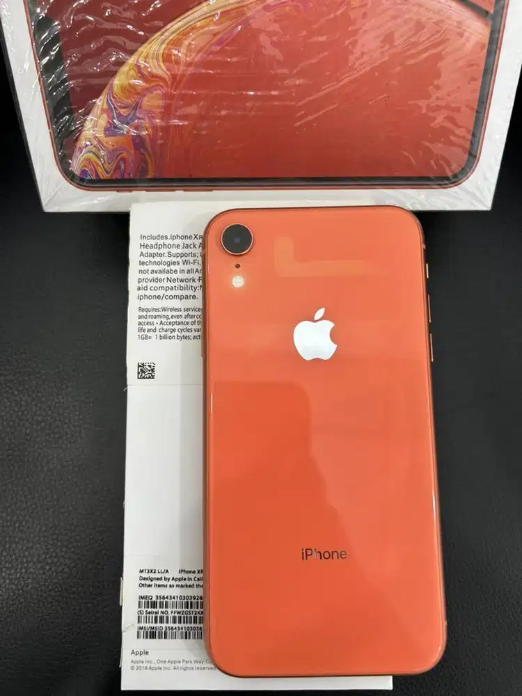 IPhone XR , Coral , 128GB Inter All Op