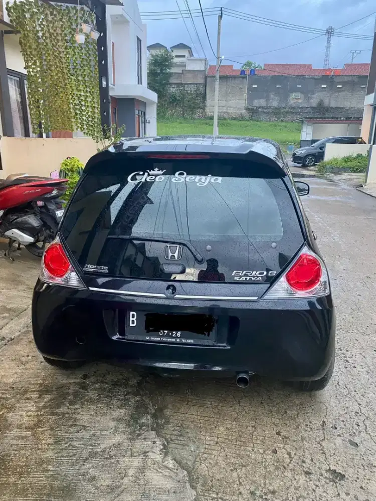 Honda Brio E 1.2 Tahun 2015 Hitam