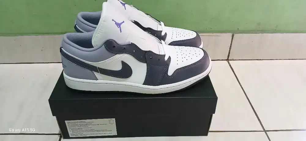 Nike Air jordan 1 low Indigo Haze Original 100%