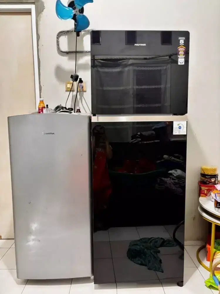 Kulkas 2 Pintu Polytron Inverter 339L PRM495X