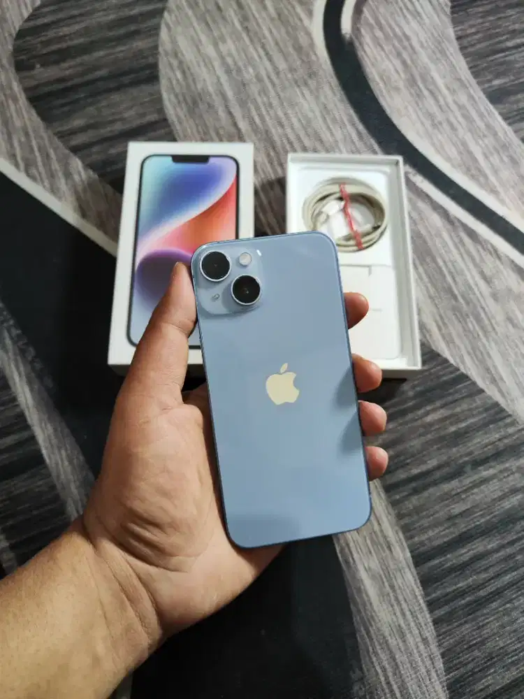 Iphone 14 128gb inter fullset mulus