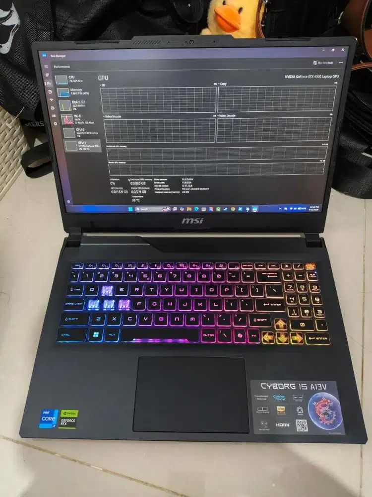 Jual Laptop Gaming MSI Cyborg 15 A13V