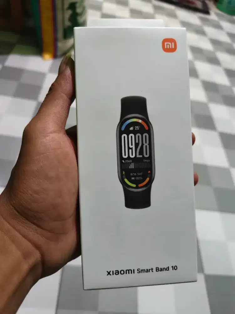 Xiaomi Smart Band 10 New Segel – AMOLED 1.72”, Baterai Awet, Original