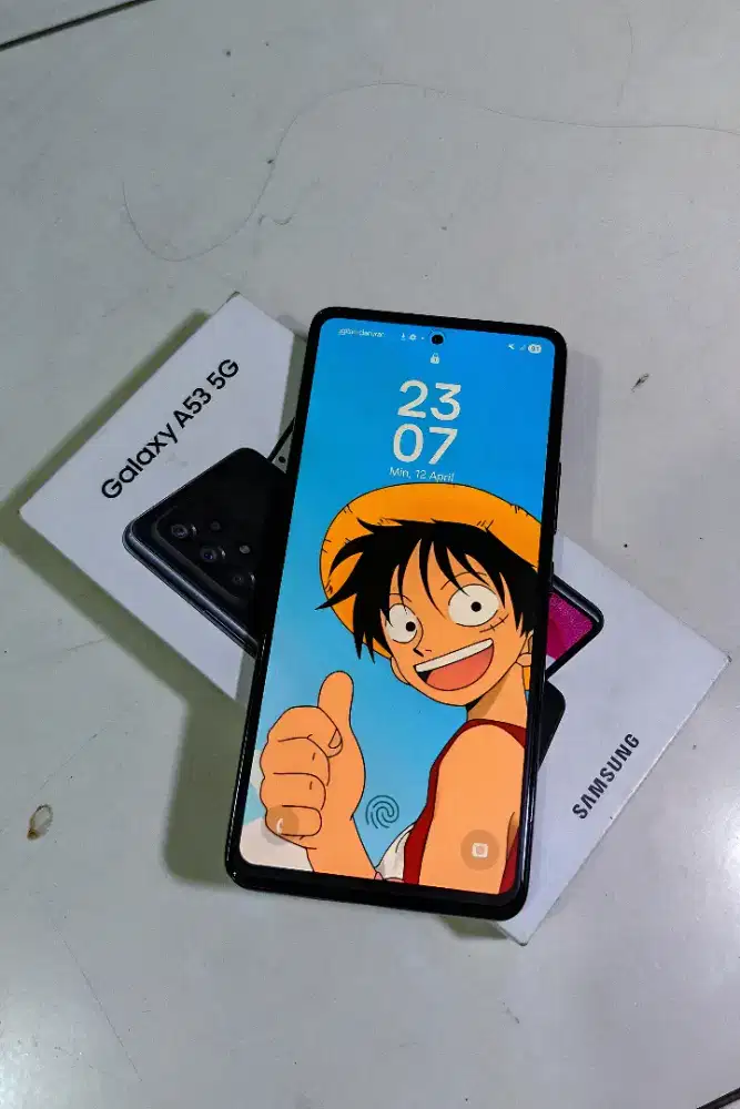 Samsung a53 fulset 5g Ram 8+8/256gb siap pakai