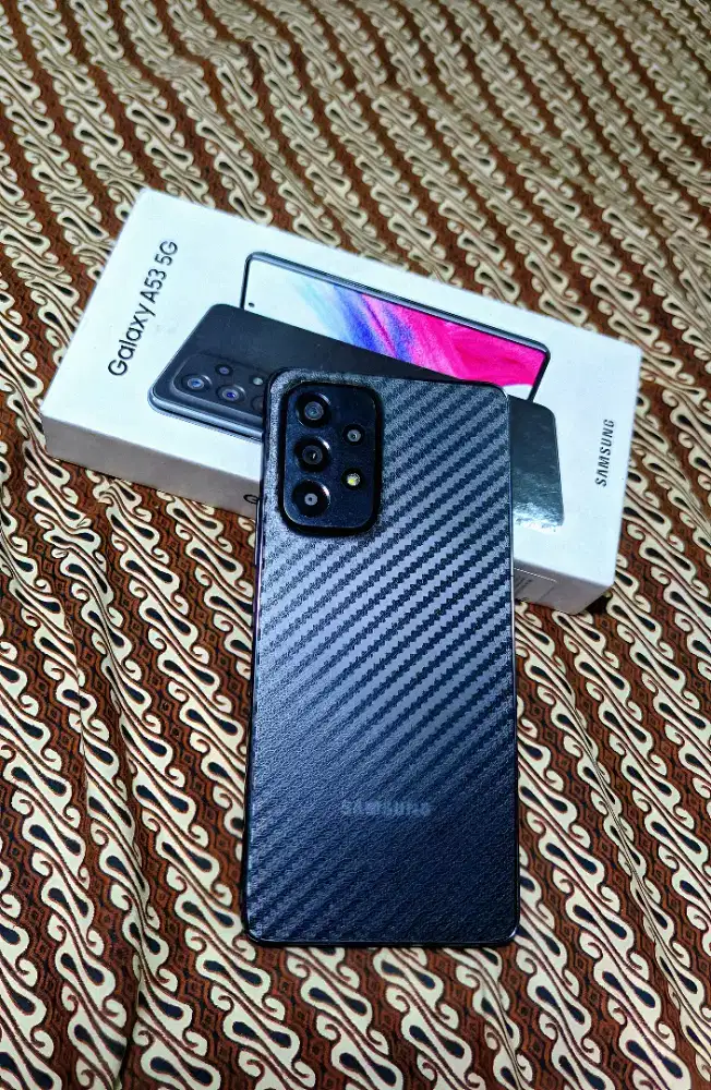 Samsung A53 fulset 5G Ram 8+8/256gb siap pakai