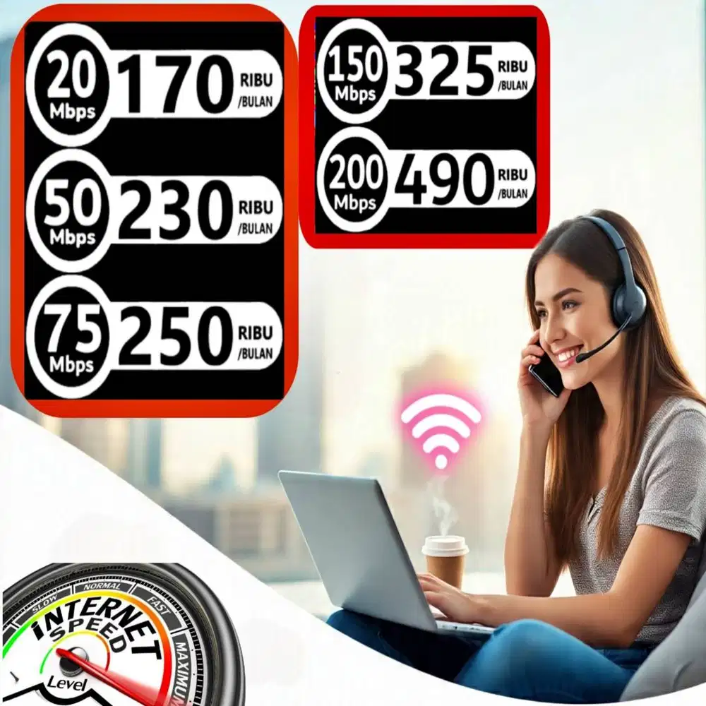 Internet WiFi murah untuk semua wilayah