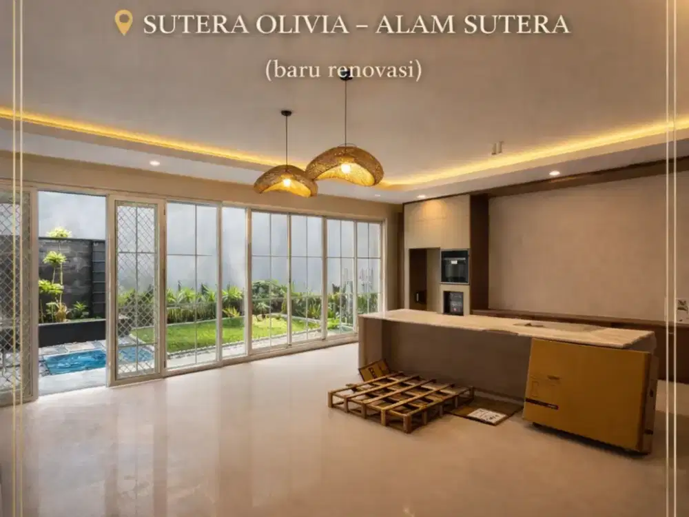 Sewa Rumah Mewah di Sutera Olivia Alam Sutera