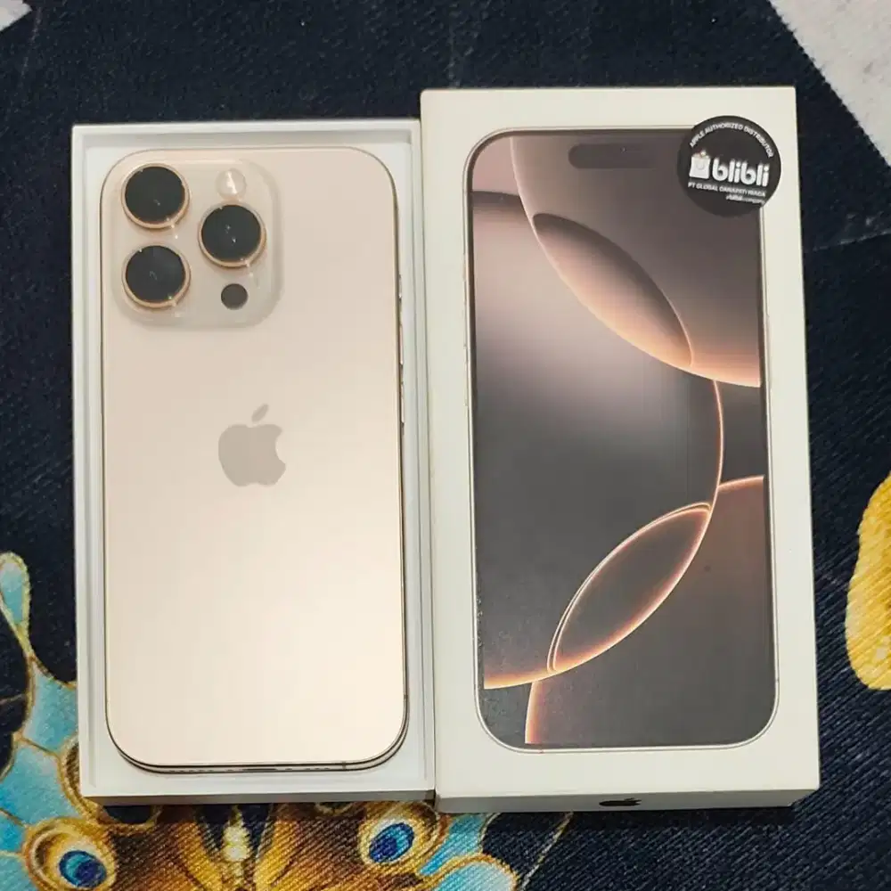 Iphone 16 Pro 256 GB ibox Garansi On