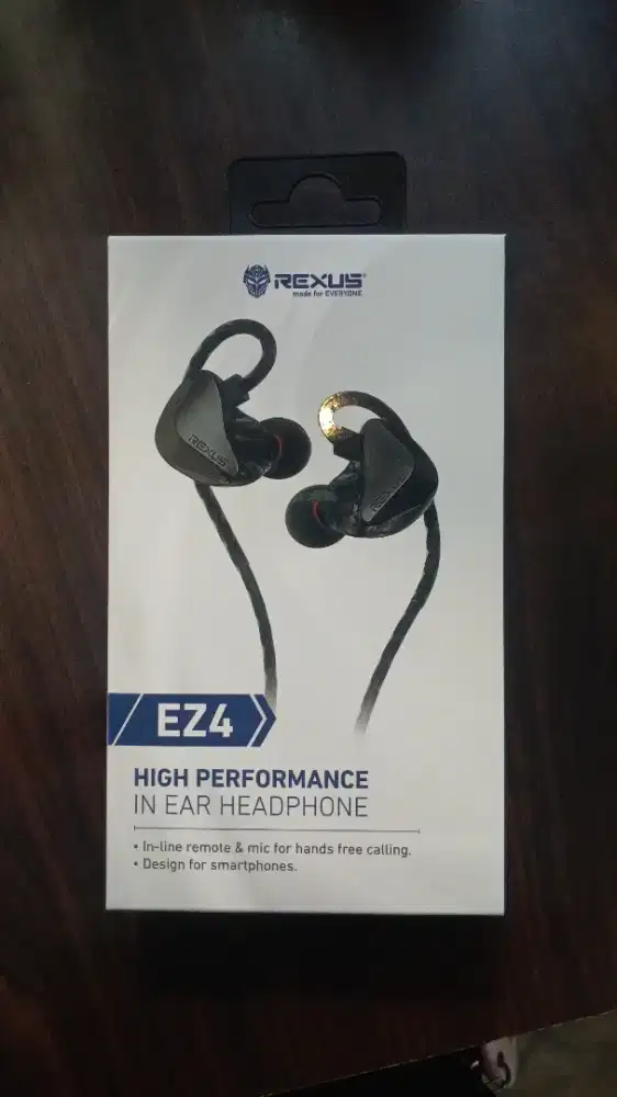 Rexus EZ4 / EZ-4 Wired Earphone With Mic