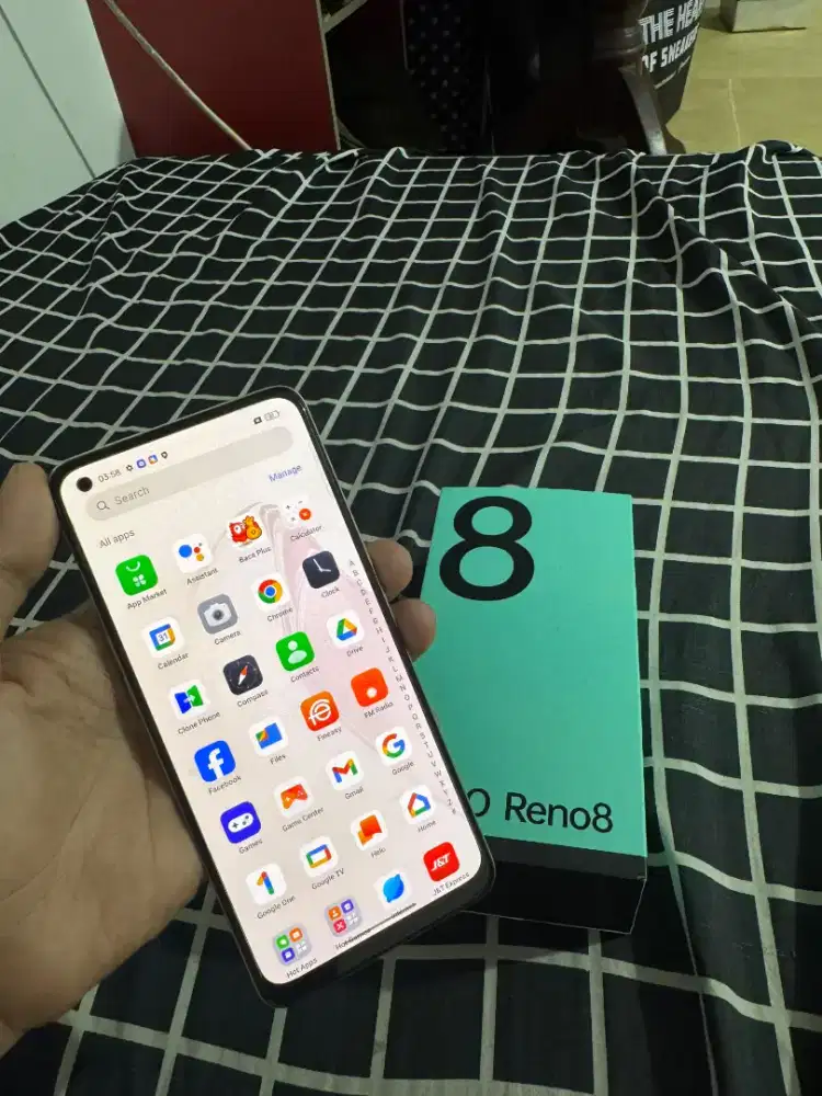 OPPO RENO 8 4G 8/256 MULUS