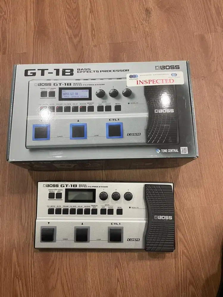 Efek bass PROSESSOR BOSS GT1B