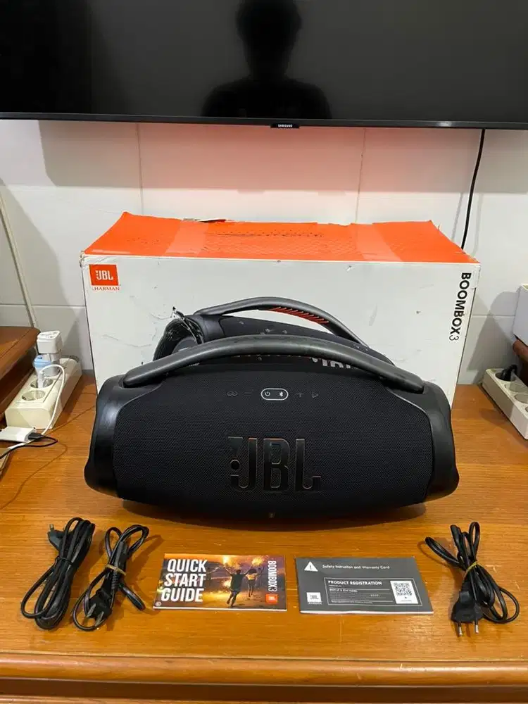 JBL Boombox 3 Original Fullset