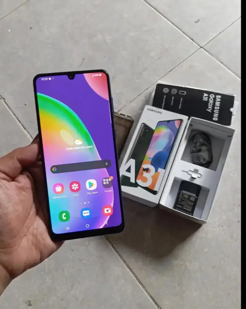 Samsung a31 fullset ram 6/128