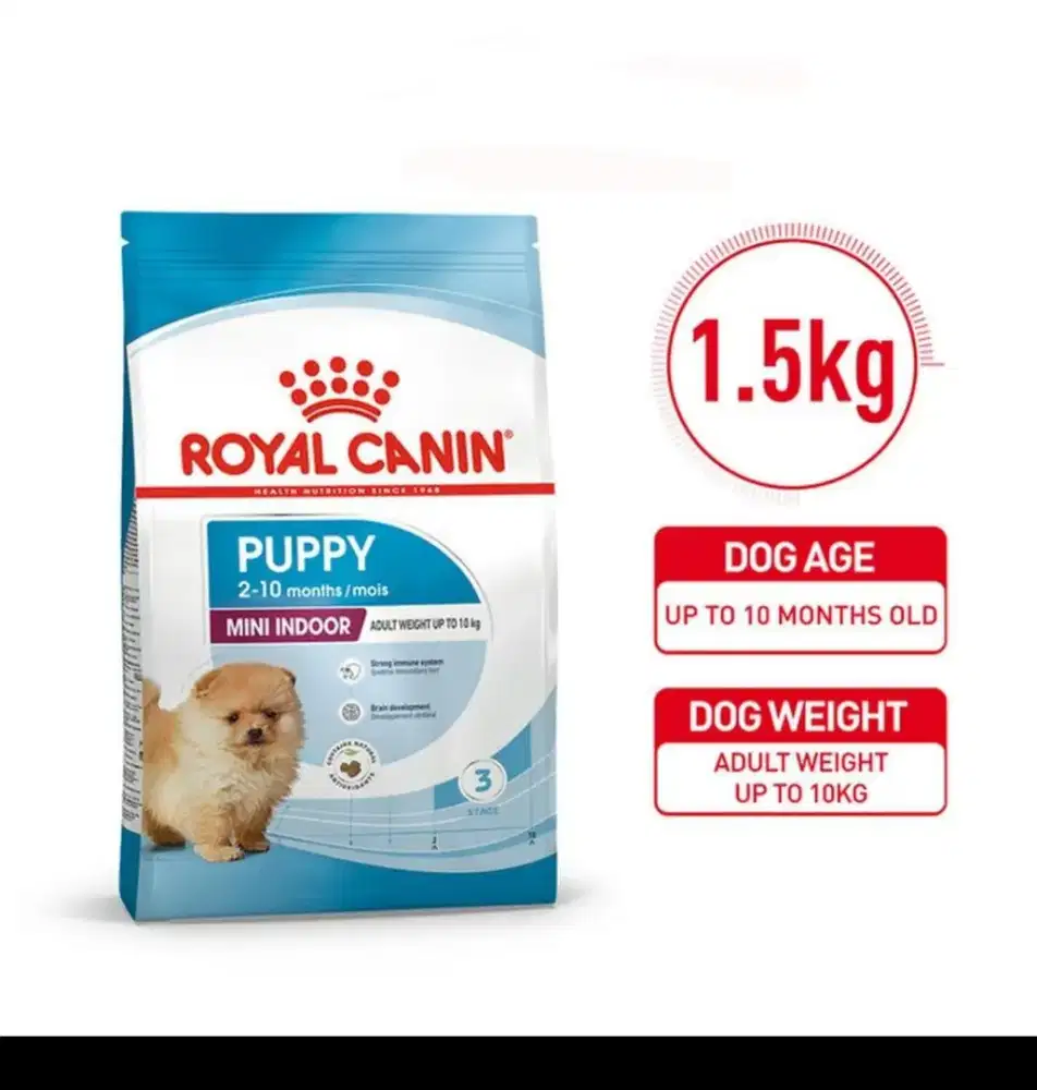 Royal Canin Mini indoor puppy 1.5kg