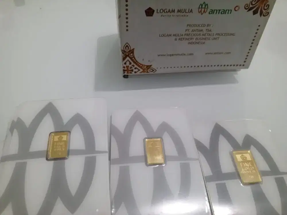 EMAS ANTAM MURAH 1 gr, 2 gr, 3 gr