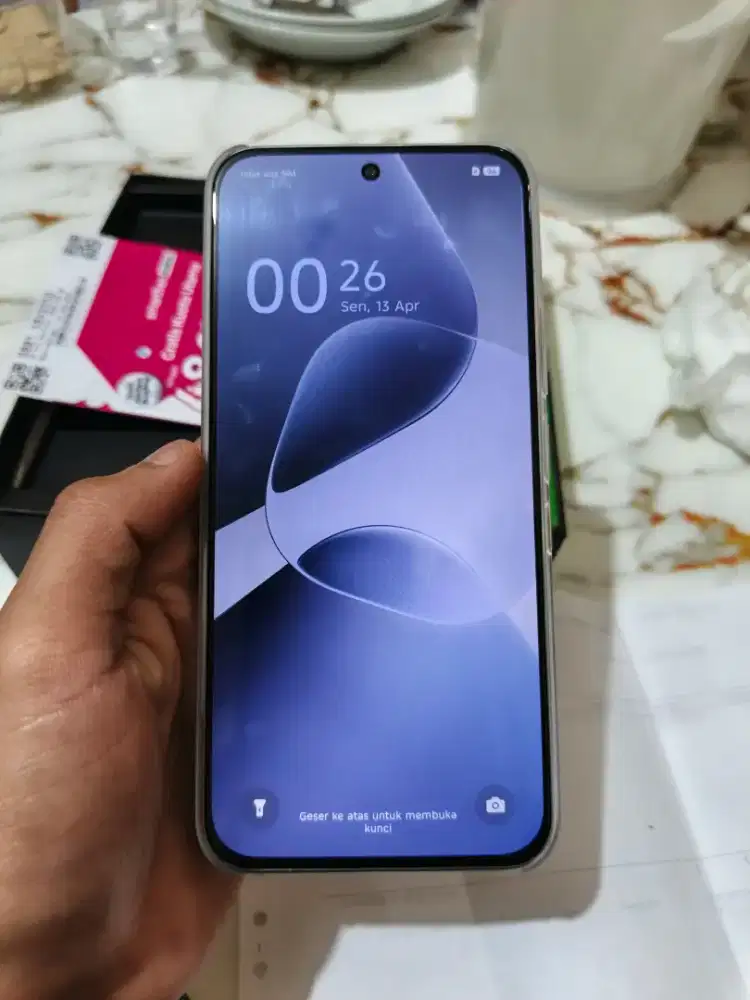 Infinix hot 60pro 8+8/256gb. Baru 5 hari full set